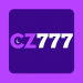 CZ777 Game logo with golden gradient design, bold modern lettering, and gaming-inspired style representing an online earning and gaming platform.